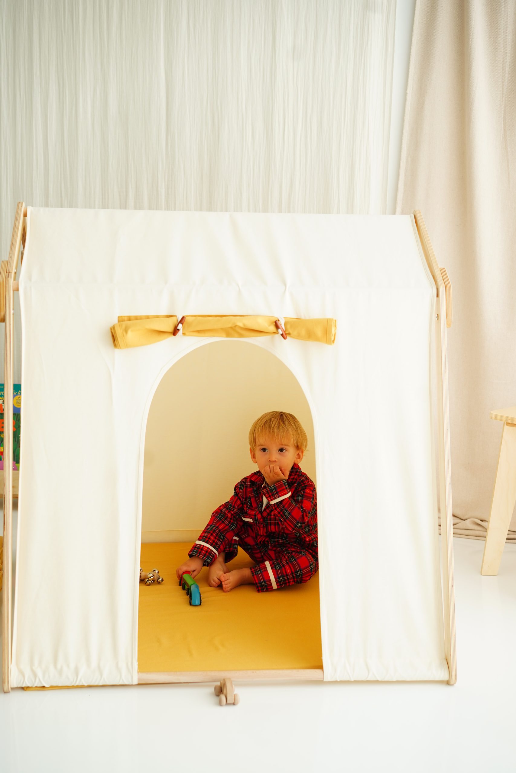 Ahşap Çocuk Oyun Çadırı - Görsel 9