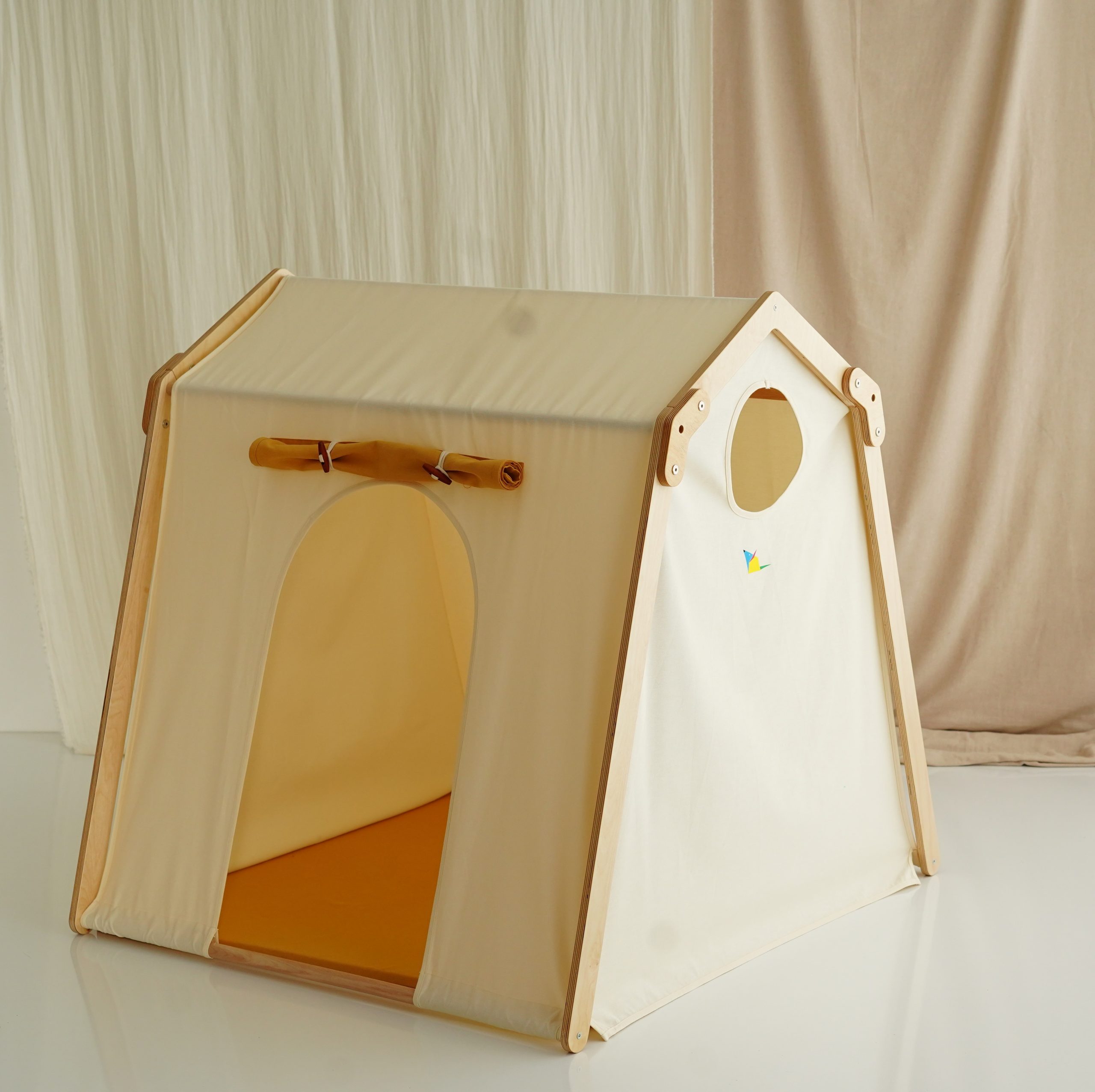 Ahşap Çocuk Oyun Çadırı - Görsel 12