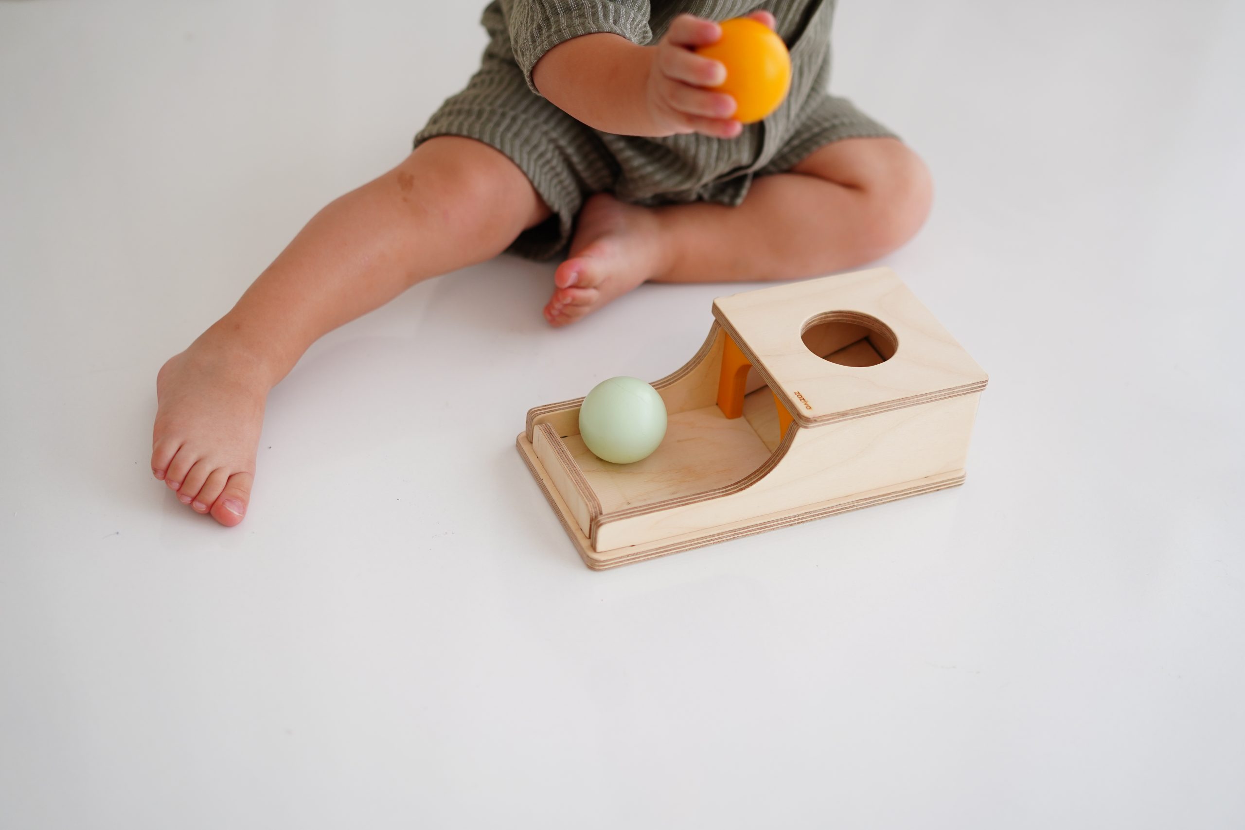 Montessori Süreklilik Kutusu, Pastel Renkli Toplar, Eğitici Ahşap Oyuncak - Görsel 6